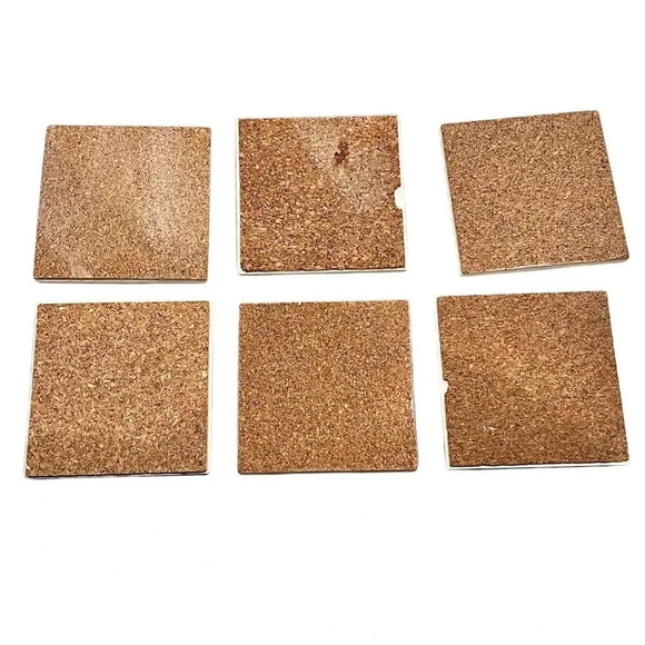 Vintage Holland America Line Porcelain Coasters Set of 6 - Picture 8 of 10